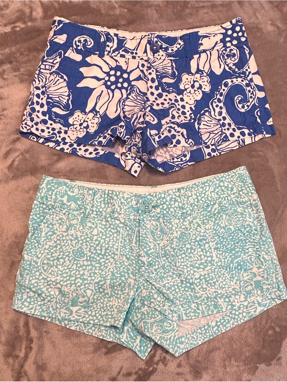 Lily Pulitzer - two pair of size 4 Walsh Shorts